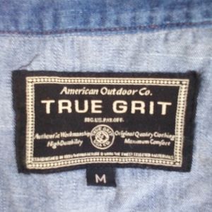 true grit denim shirt